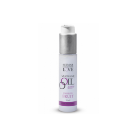 Huile de massage comestible Fruit de la passion 50ml 